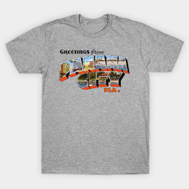 Greetings from Panama City T-Shirt by reapolo